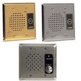 Valcom VIP-172AL IP Intercom - Durable Flush Mount Plate with Call Button and LED